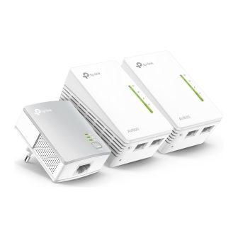 TP-Link TL-WPA4220T KIT Network Repeater White 10, 100 Mbit/s