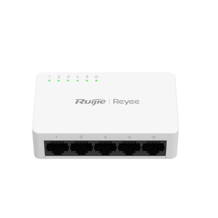 Ruijie Networks Reyee Switch Não Gerido 5xGb RJ45 Caixa de Plástico…
