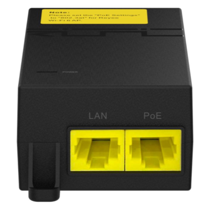 Ruijie Networks Ruijie 1-port PoE Injector 1000Base-T 52V 31.2W…