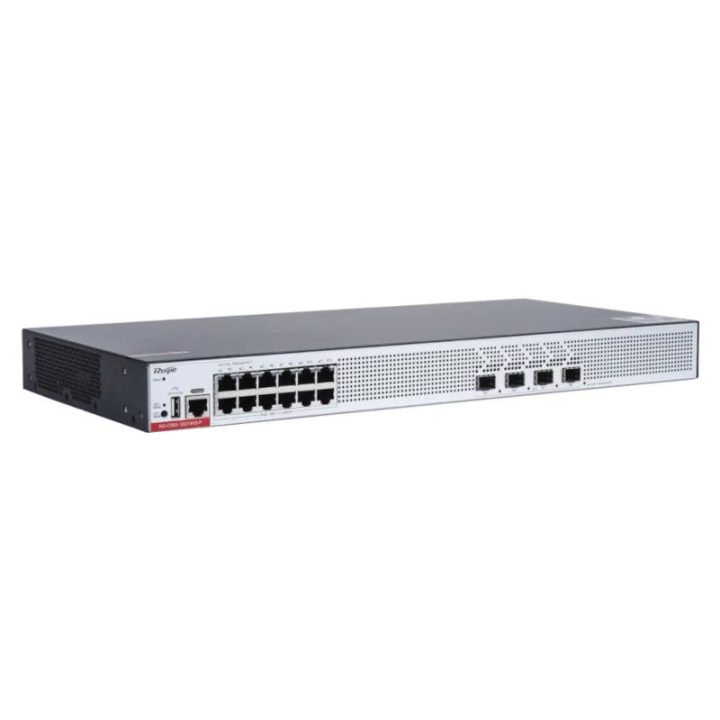 Ruijie Networks RG-CS83-12GT4XS-P Managed L3 Gigabit Ethernet…