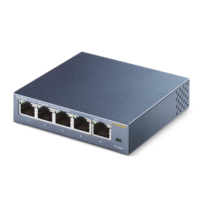 TP-Link TL-SG105 Unmanaged Gigabit Ethernet (10/100/1000) Black
