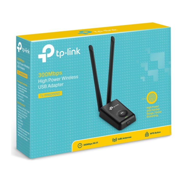 TP-Link TL-WN8200ND adaptador e cartão de rede WLAN 300 Mbit/s