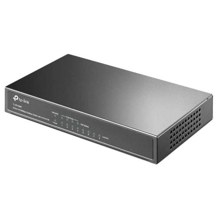 TP-Link TL-SF1008P Não Gerido Fast Ethernet (10/100) Power over…