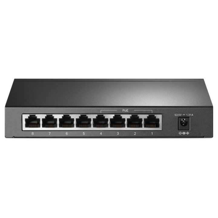 TP-Link TL-SF1008P Unmanaged Fast Ethernet (10/100) Power over…