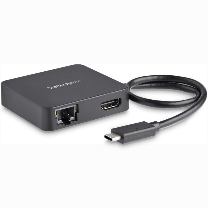 StarTech.com USB-C Multiport Adapter - Portable USB-C Mini Dock 4K…