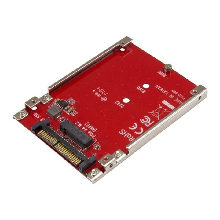 StarTech.com Tarjeta Adaptador PCI Express M.2 a U.2 SFF8639 para SSD…
