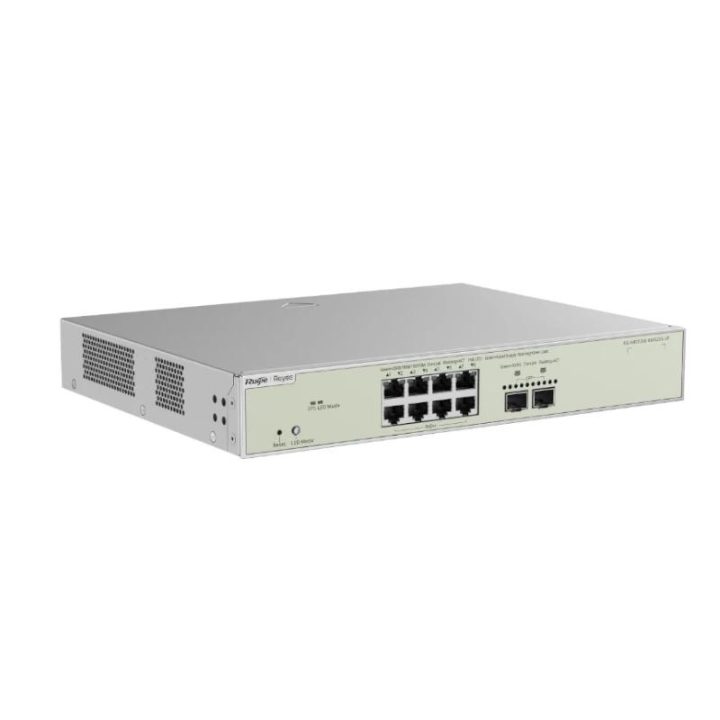 Ruijie Networks Reyee NBS5300-8MG2XS-UP L3 8xxmG HiPoE 2xSFP+ 370W…