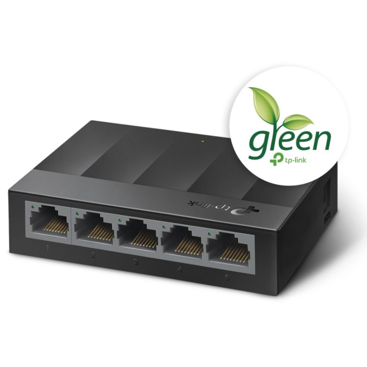 TP-Link LS1005G Não Gerido Gigabit Ethernet (10/100/1000) Preto