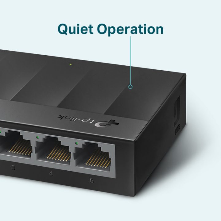TP-Link LS1005G Unmanaged Gigabit Ethernet (10/100/1000) Black