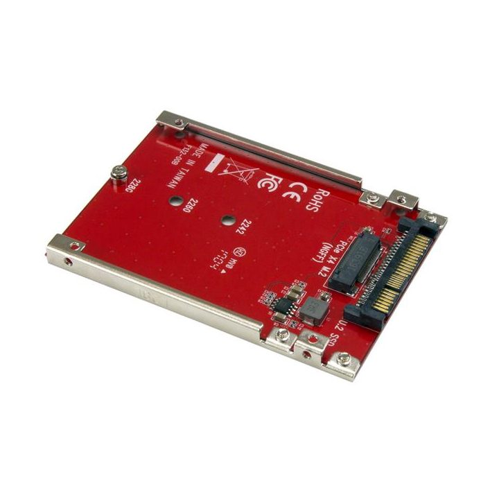 StarTech.com Tarjeta Adaptador PCI Express M.2 a U.2 SFF8639 para SSD…
