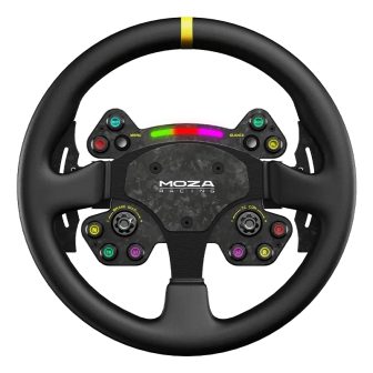 Moza Racing RS025 mando y volante Negro PC