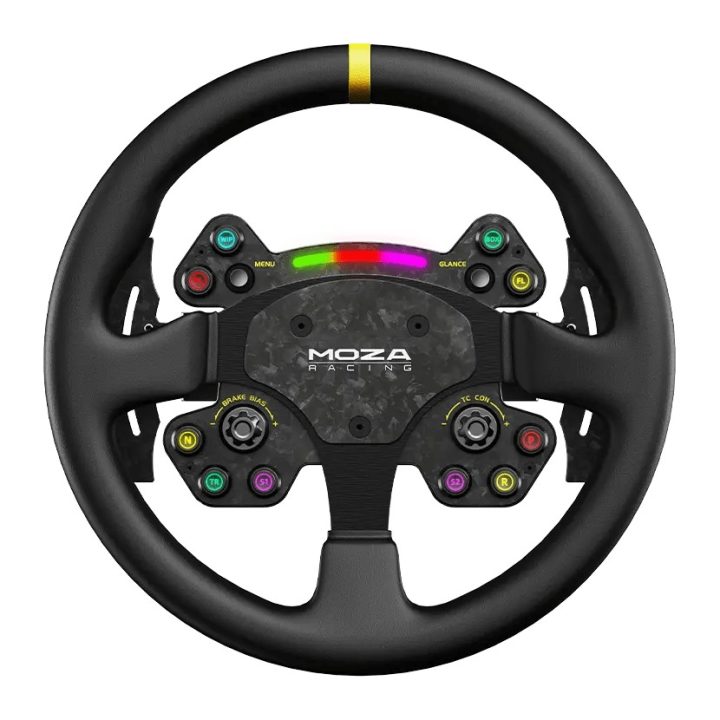 Moza Racing RS025 volante e comando Preto PC