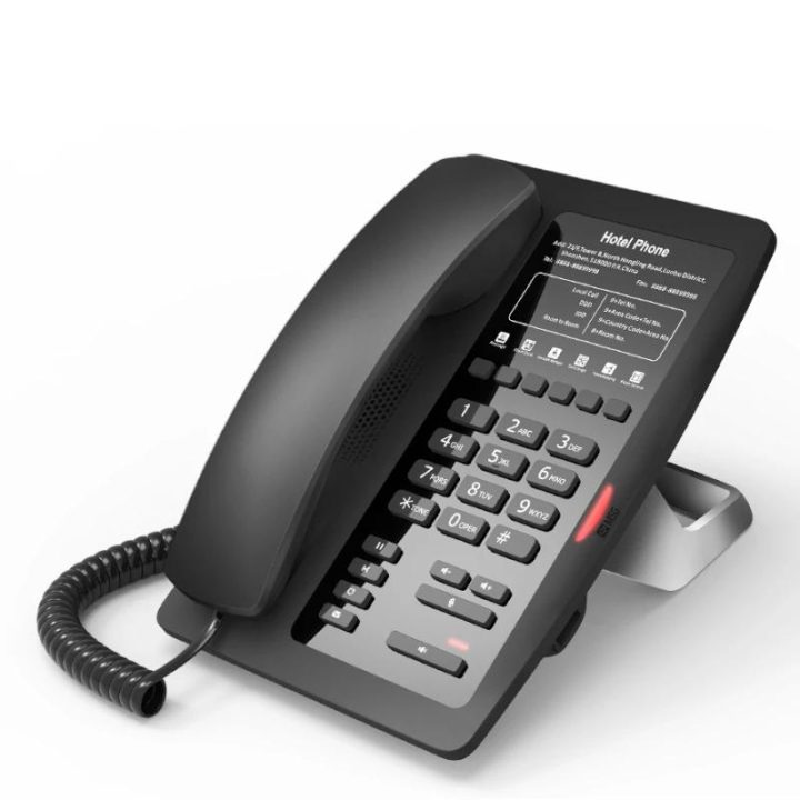Fanvil H3W-B PoE 2 linhas SIP 6 teclas personalizadas (H3W-Black)