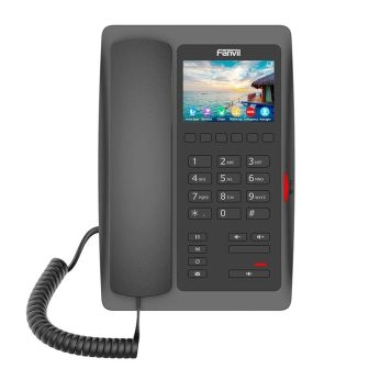 Fanvil H5W-B Hotel Teléfono IP, con PoE, WiFi 2.4G (H5W-Black)