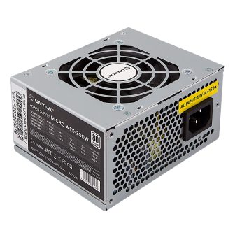 UNYKAch SFX 300W Power Supply Unit 20+4 Pin ATX Silver
