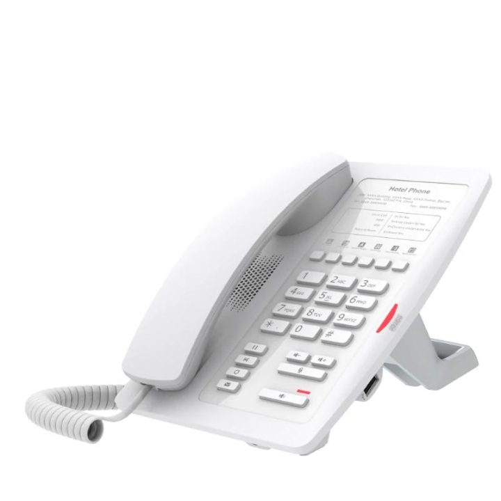 Fanvil H3W-W PoE 2 SIP Lines 6 customized keys (H3W-White)