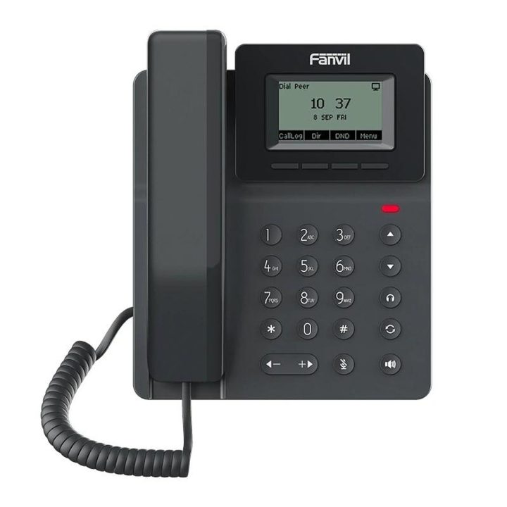 Fanvil V50P 2-Line SIP Phone 2.3" Display PoE 2x10/10