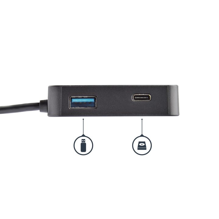 StarTech.com Adaptador Multiporto USB C - Mini Dock Portátil USB-C 4K…