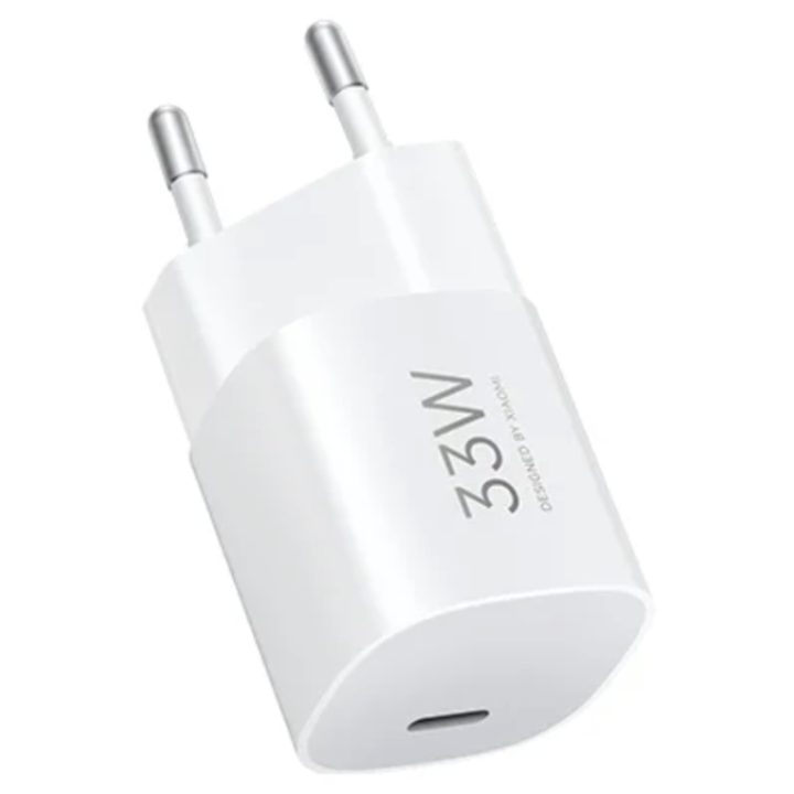 Carregador USB Xiaomi 33W tipo C branco BHR087LEU
