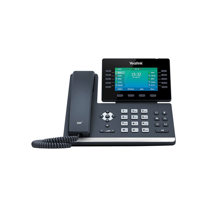 Yealink SIP-T54W IP Phone Black 10 Lines LCD Wi-Fi