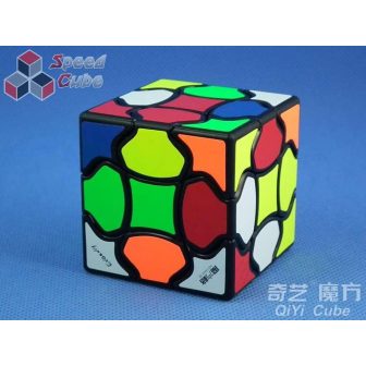 Cubo de rubik Qiyi fluffy 3X3 bordes negros (3127)