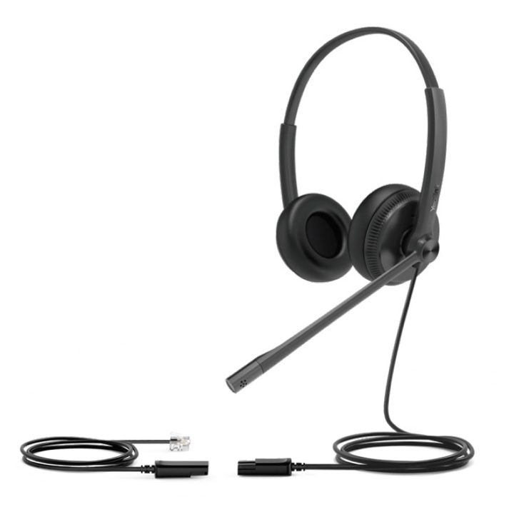 Yealink Lite Dual wired over-ear headphones