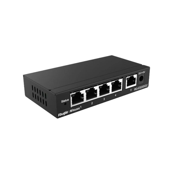 Ruijie Networks RG-ES205GC Managed L2 Gigabit Ethernet (10/100/1000)…