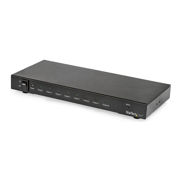 StarTech.com Divisor Splitter HDMI de 8 Puertos - 4K 60Hz con Audio…