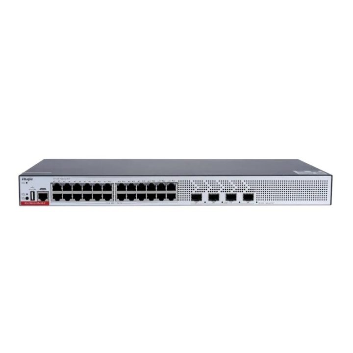 Ruijie Networks RG-CS83-24GT4XS-P Managed L3 Gigabit Ethernet…