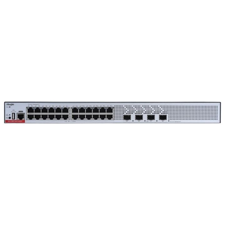 Ruijie Networks RG-CS83-24GT4XS-P Managed L3 Gigabit Ethernet…