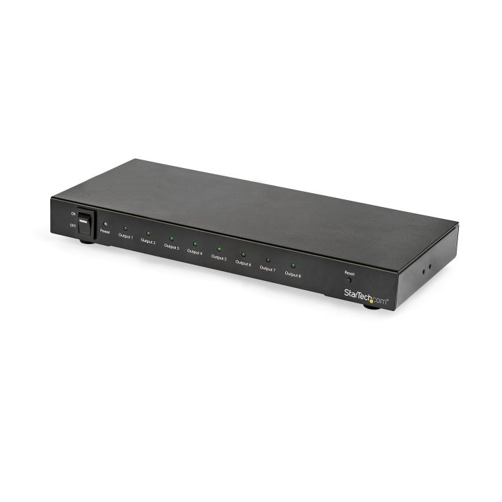 StarTech.com Divisor Splitter HDMI de 8 Portas - 4K 60Hz com Áudio 7.1