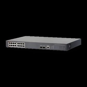 Dahua Technology PoE DH-PFS4218-16GT-240 Managed Gigabit Ethernet…
