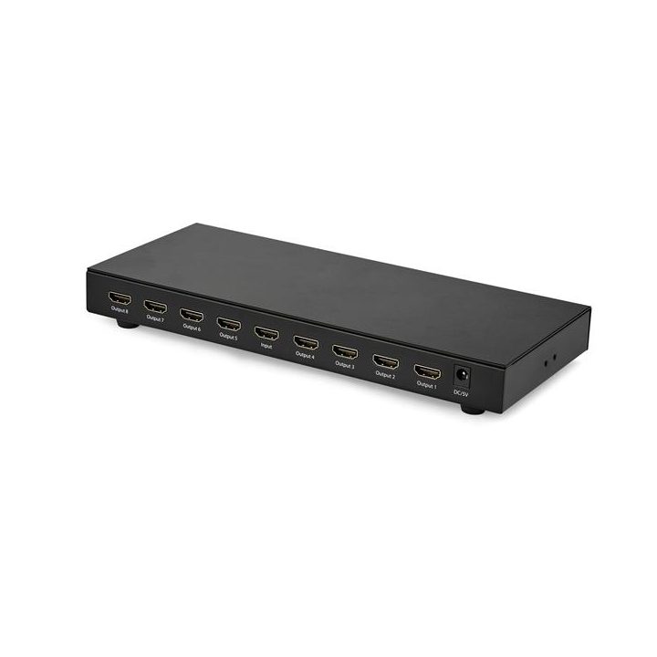 StarTech.com 8-Port HDMI Splitter - 4K 60Hz with 7.1 Audio