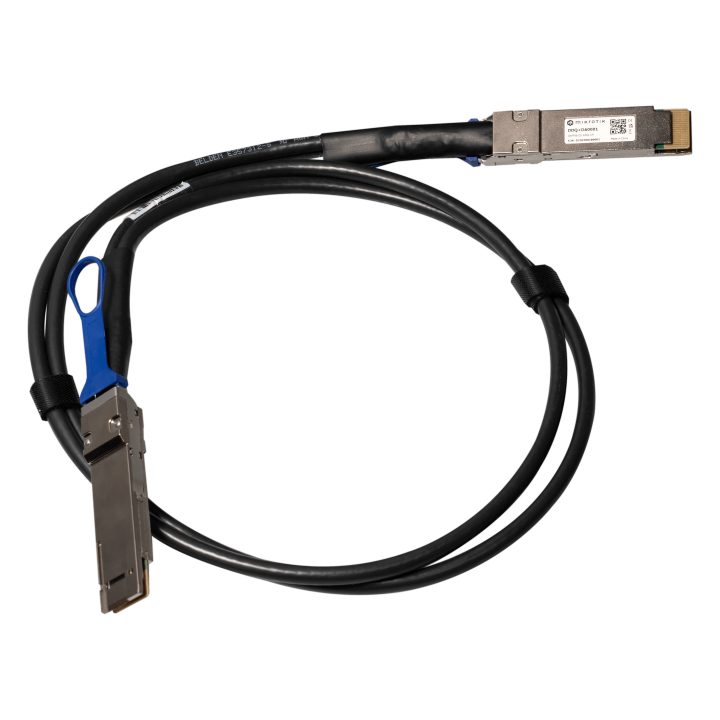 Mikrotik DDQ+DA0001 Fiber Optic and InfiniBand Cable 1 m QSFP-DD DAC…