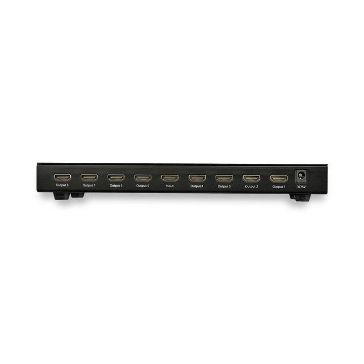 StarTech.com Divisor Splitter HDMI de 8 Puertos - 4K 60Hz con Audio…