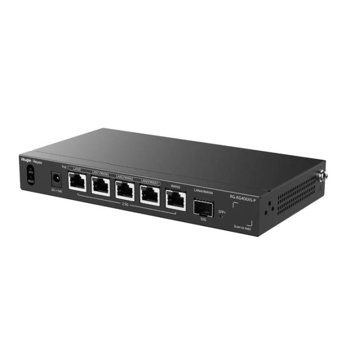 Ruijie Networks Reyee RG-EG406XS-P Cloud Router 6xmGb