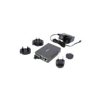 StarTech.com SC Multimode Fiber Media Converter for 10/100/1000Mbps…