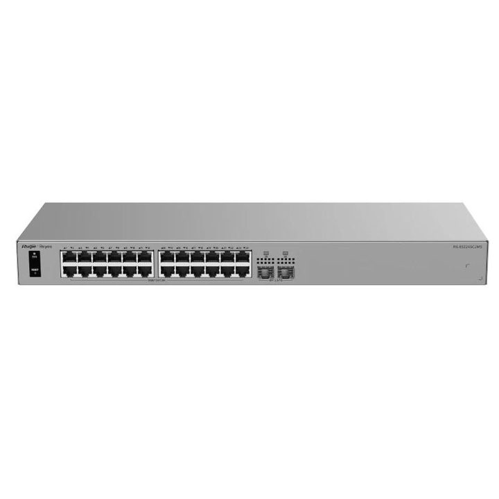 Ruijie Networks Reyee RG-ES224GC2MS Switch Cloud 24P 1G + 2SFP 2.5