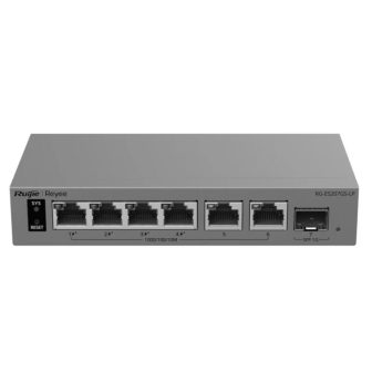 Ruijie Networks Reyee RG-ES207GS-LP Cloud Switch 4P PoE + 2P 1G +