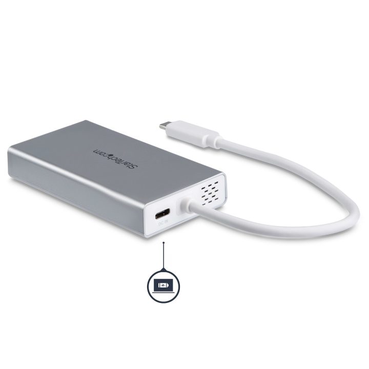 StarTech.com USB-C Multiport Adapter - Portable USB-C Docking Station…