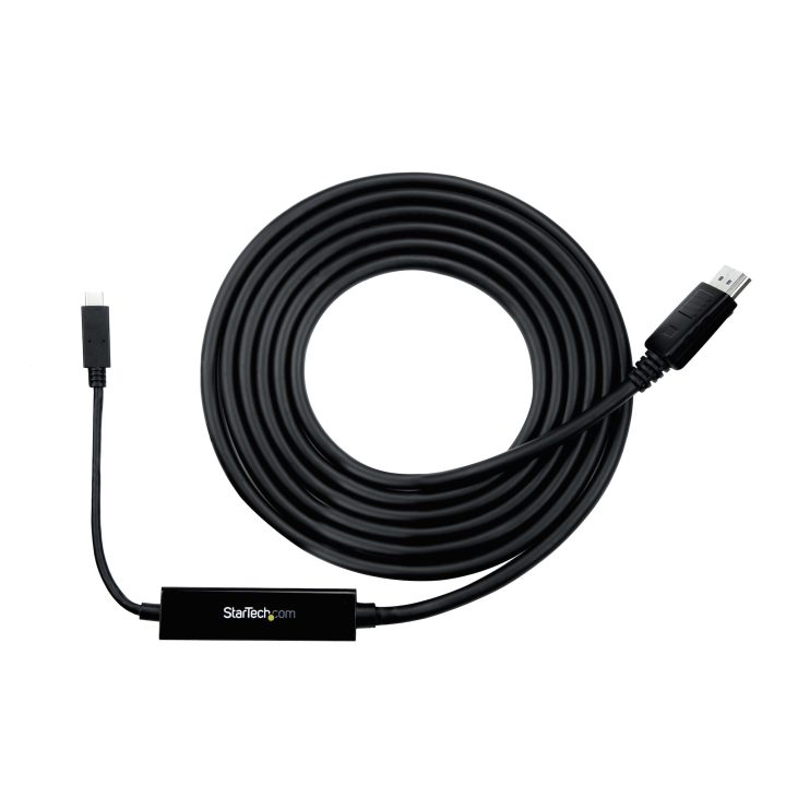 StarTech.com 3m USB C to DisplayPort 1.2 4K @ 60Hz Cable - USB Type C…