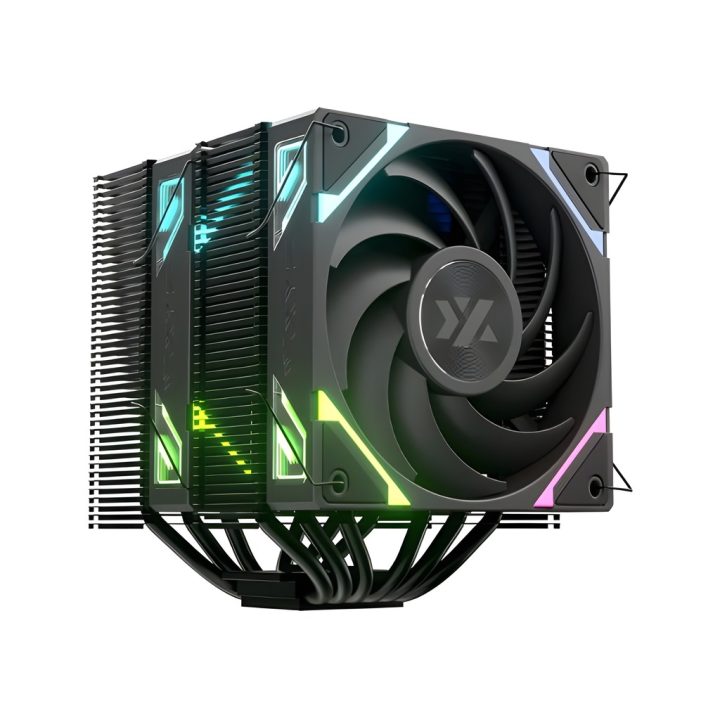 XYZ Thermax 6 Duo Black 120 mm CPU Cooler (X-AC-THERDUOB6)