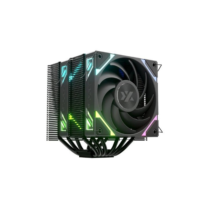 XYZ Thermax 6 Duo Black 120 mm CPU Cooler (X-AC-THERDUOB6)