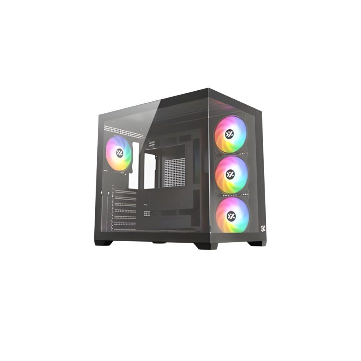 XYZ Tesseract X 50 Black ATX, ITX Tower (X-CS-TESSERACTX50-B)
