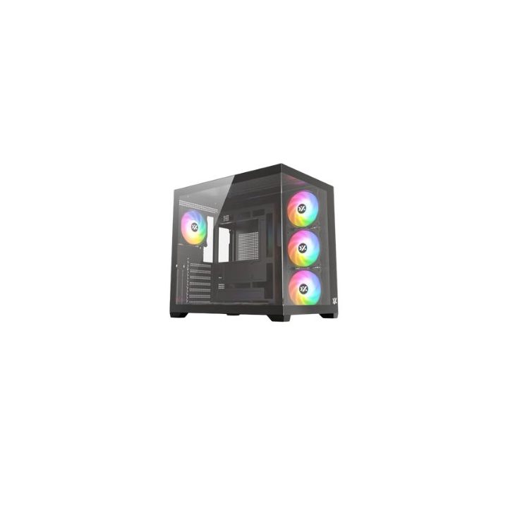 XYZ Tesseract X 50 Black ATX, ITX Tower (X-CS-TESSERACTX50-B)