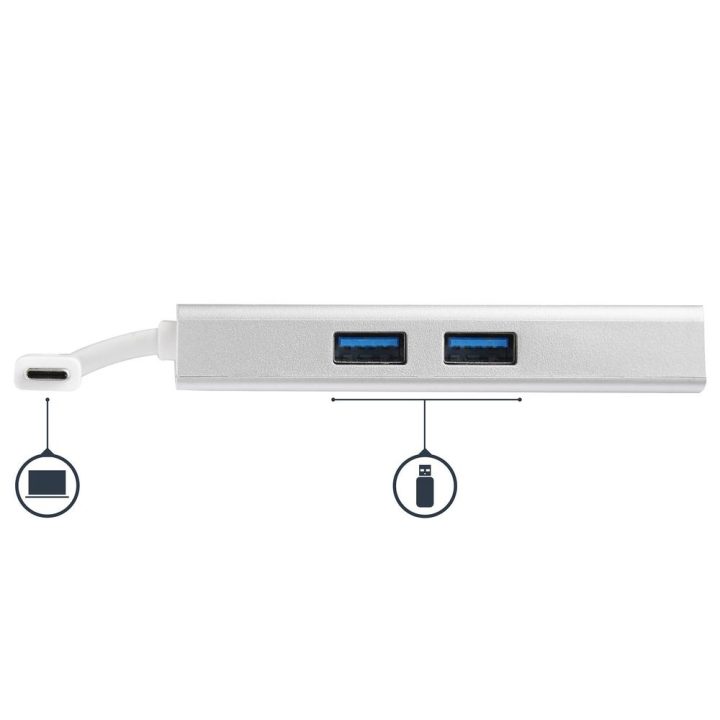 StarTech.com USB-C Multiport Adapter - Portable USB-C Docking Station…