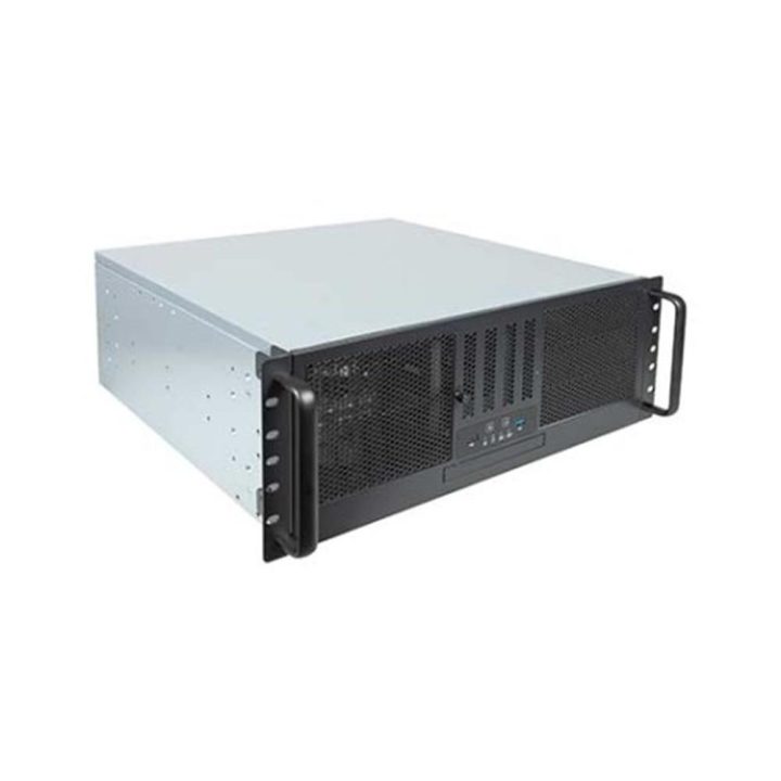 UNYKAch 4U 19″ UK 4329 USB Type C Rack Shelf Black, Silver