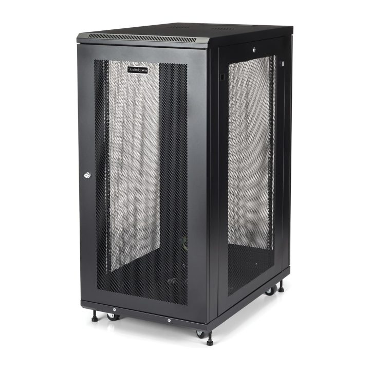 StarTech.com Armário Rack para Servidores 24U 19" 4 Colunas - Rack de…