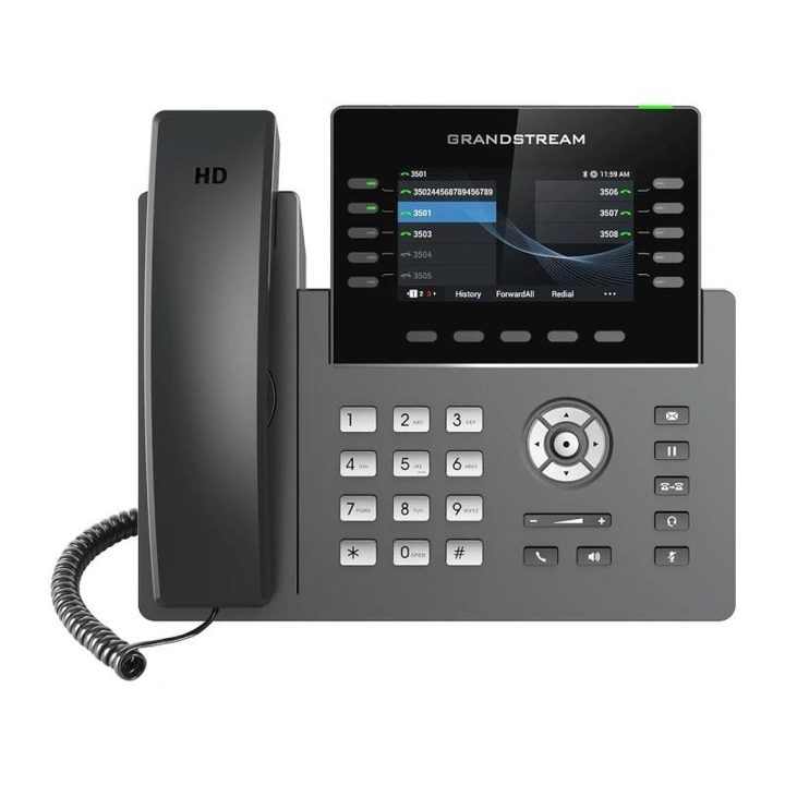 Telefone IP GrandStream GRP2615 5 SIP 2xGbE PoE WiFi