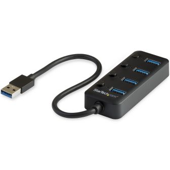 StarTech.com USB-A Hub with 4 USB-A Ports - USB Splitter -…